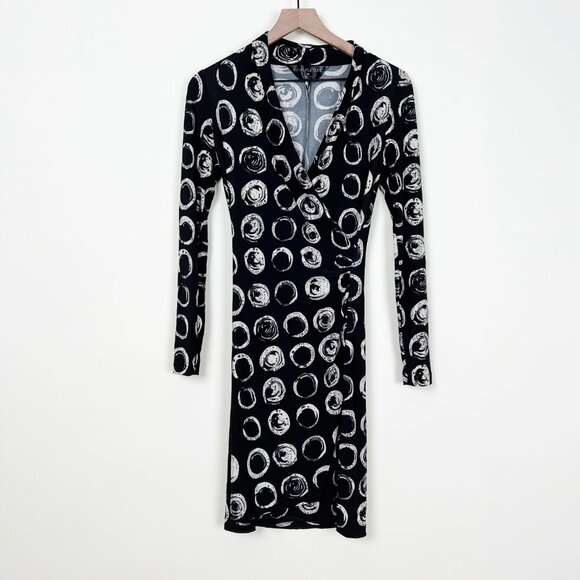 Rare Norma Kamali Kulture Bottle Bottoms Print Minimalist Work Office Midi Dress - Picture 5 of 12